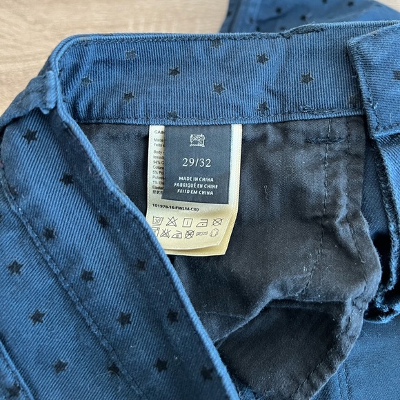 SCOTCH & SODA Midnight Blue Denim Pants Stars Size  29 - Picture 5 of 7